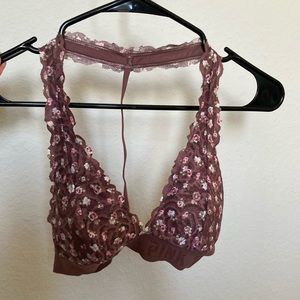 Pink Victoria secret bralette padded